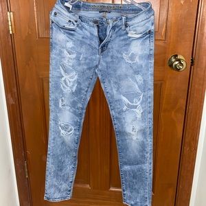 American eagle skinny jeans, 30/32 mens